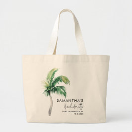 Bolsa Tote Grande Água-forte de Fim de Semana de Despedida de Soltei
