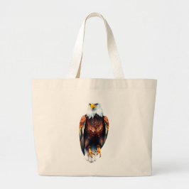 Bolsa Tote Grande águia-careca