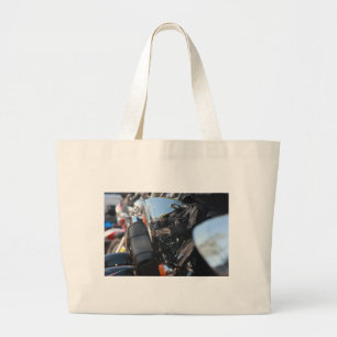 Bolsa Tote Grande Ainda joga com motocicletas
