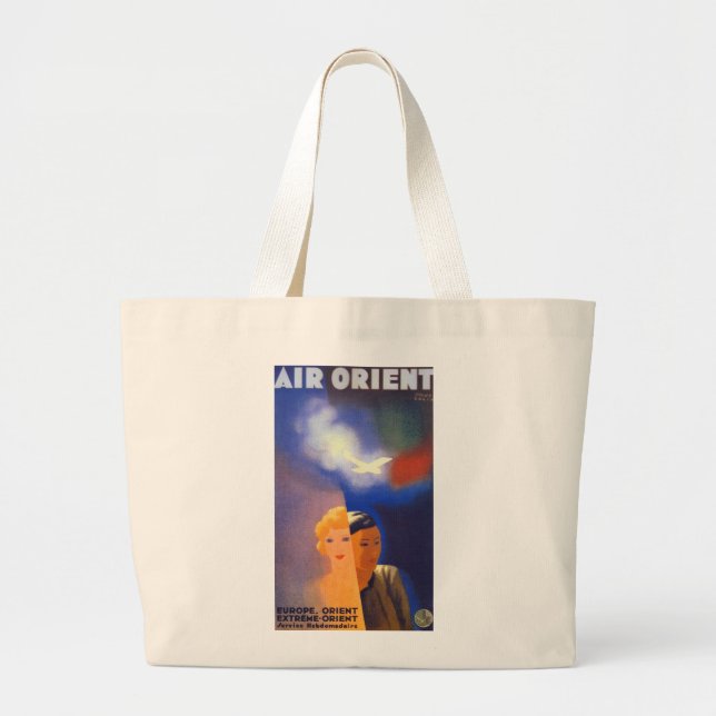 Bolsa Tote Grande Air Orient ~ Europe - Orient (Frente)
