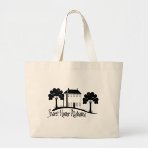 Bolsa Tote Grande Alabama Home doce