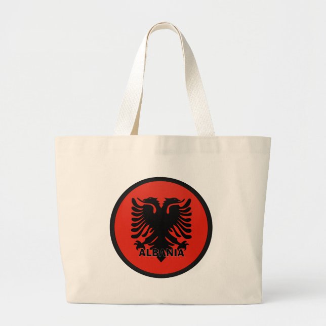 Bolsa Tote Grande Albânia (Frente)