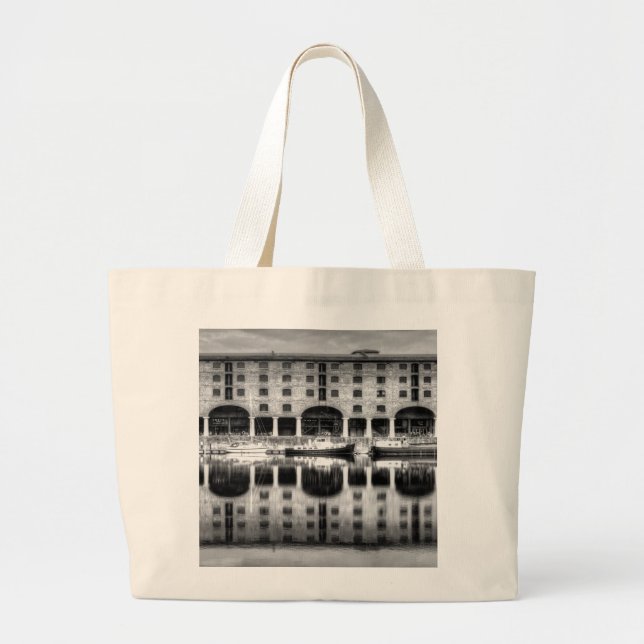 Bolsa Tote Grande Albert Dock Liverpool (Frente)
