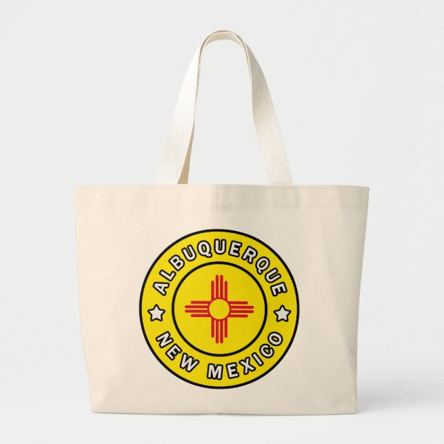 Bolsa Tote Grande Albuquerque Novo México (Frente)