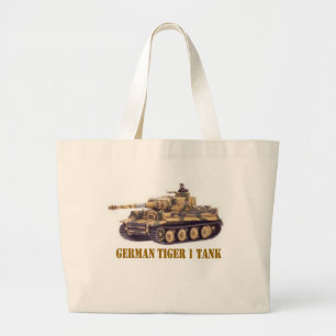 BOLSA TOTE GRANDE ALEMÃO TIGER 1 TANK