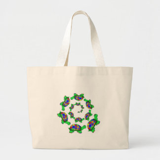 Bolsa Tote Grande Aliança da tartaruga