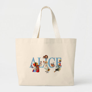 BOLSA TOTE GRANDE ALICE IN WONDERLAND & AMIGOS