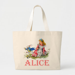 BOLSA TOTE GRANDE ALICE NO PAÍS DE AS MARAVILHAS