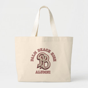 Bolsa Tote Grande Alunos altos do Palm Beach