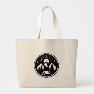 Bolsa Tote Grande Amante de acampamento