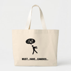 Bolsa Tote Grande Amante dos doces
