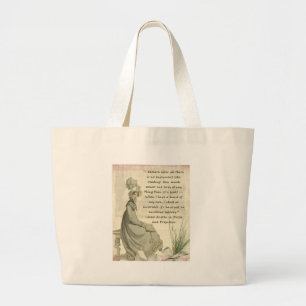 Bolsa Tote Grande Amantes de livro de Jane Austen