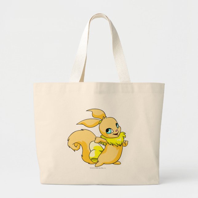 Bolsa Tote Grande Amarelo de Usul (Frente)