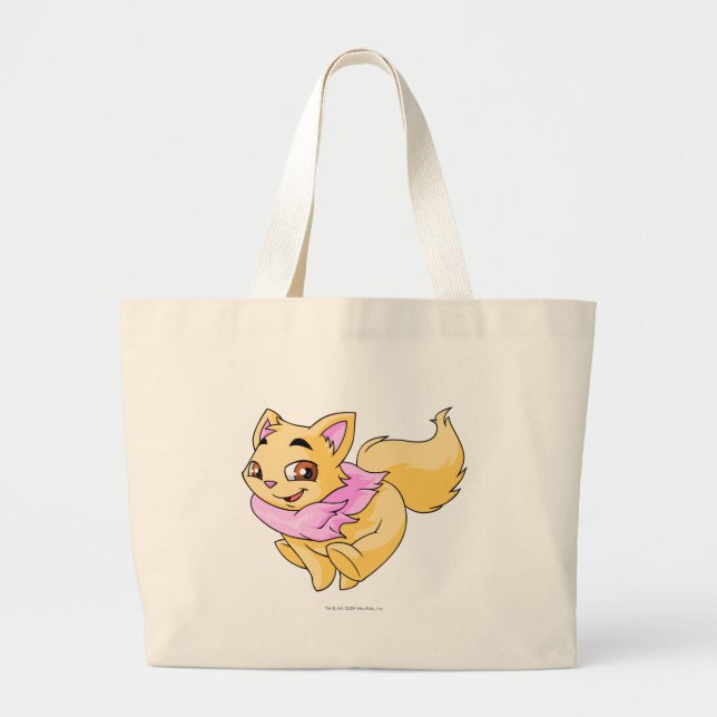 Bolsa Tote Grande Amarelo de Wocky (Frente)