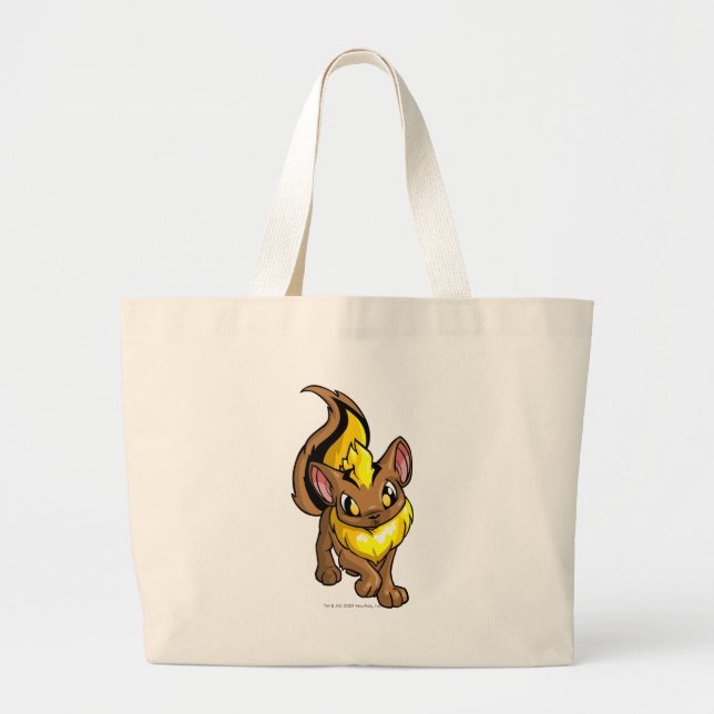 Bolsa Tote Grande Amarelo de Xweetok (Frente)