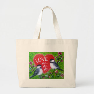 Bolsa Tote Grande "Ame-ME... EU... Eu"