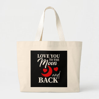 Bolsa Tote Grande Ame-te à Lua e Volta - Casal Romântico