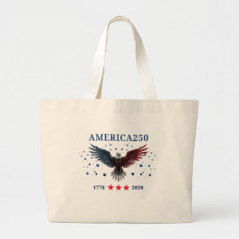 Bolsa Tote Grande AMERICA250 Independence Day 1776 - 2026 
