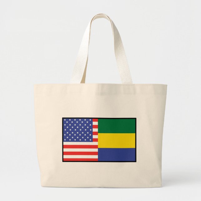Bolsa Tote Grande América Gabon (Frente)
