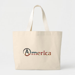 Bolsa Tote Grande Americano ateu