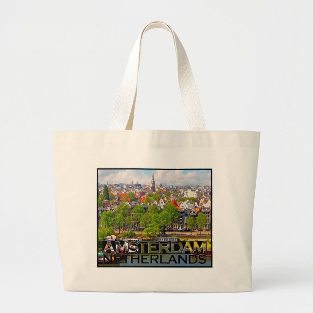 Bolsa Tote Grande Amesterdã (Frente)