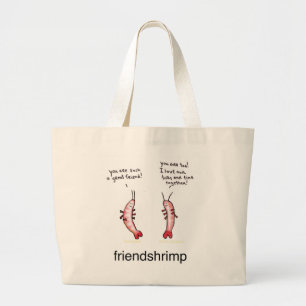 Bolsa Tote Grande Amigacamarão