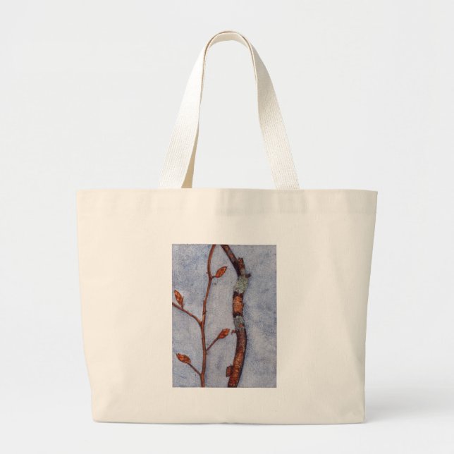 Bolsa Tote Grande Amigos de saco de compre ou jardinagem (Frente)