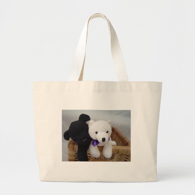 Bolsa Tote Grande Amigos do Furry Cozy (Frente)