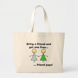 Bolsa Tote Grande Amizade