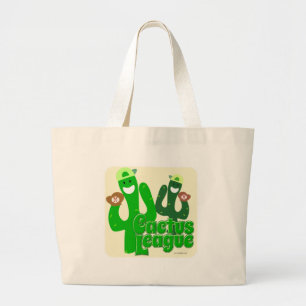 Bolsa Tote Grande Amo a Liga Cactus