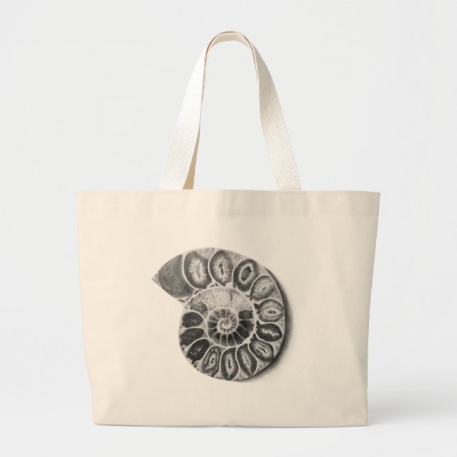 Bolsa Tote Grande Amonite (Frente)