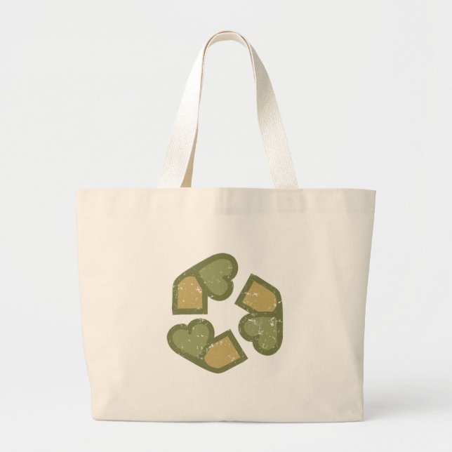 Bolsa Tote Grande Amor a recicl (Frente)