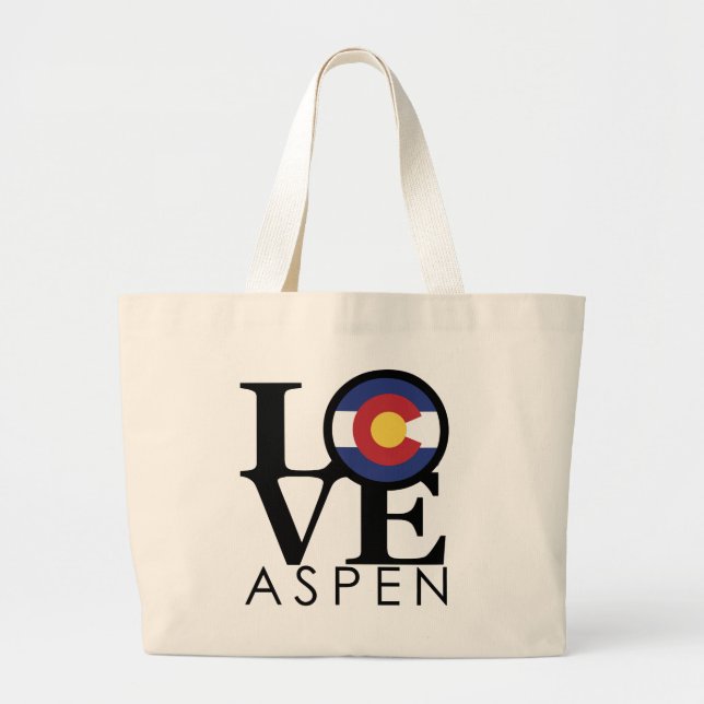 Bolsa Tote Grande AMOR Aspen (Frente)