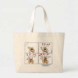 Bolsa Tote Grande Amor é Nutella