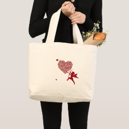 Bolsa Tote Grande Amor e Romance - Especial do Dia do Namorados