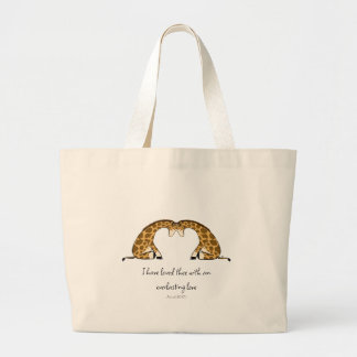 Bolsa Tote Grande Amor eterno - Saco de Tote Cristão