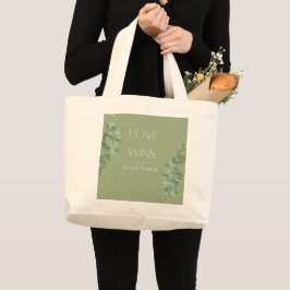 Bolsa Tote Grande Amor ganha Tote Bag Personalizada