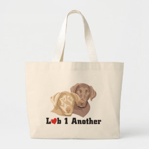 Bolsa Tote Grande Amor outro um tema de Labrador