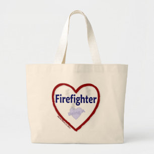 Bolsa Tote Grande Amor Ser Bombeiro