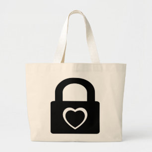 Bolsa Tote Grande amor travado.