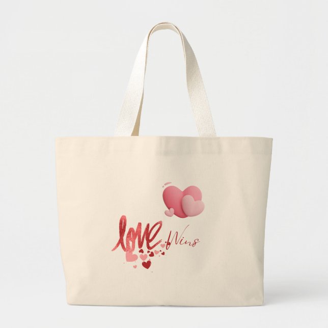 Bolsa Tote Grande Amor vence (Frente)