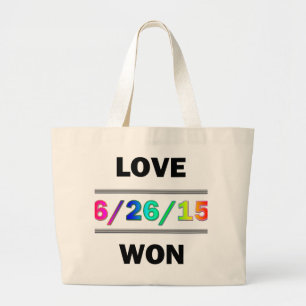 Bolsa Tote Grande Amor vence