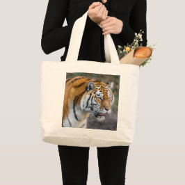 Bolsa Tote Grande Amur tiger Tóquio Grande