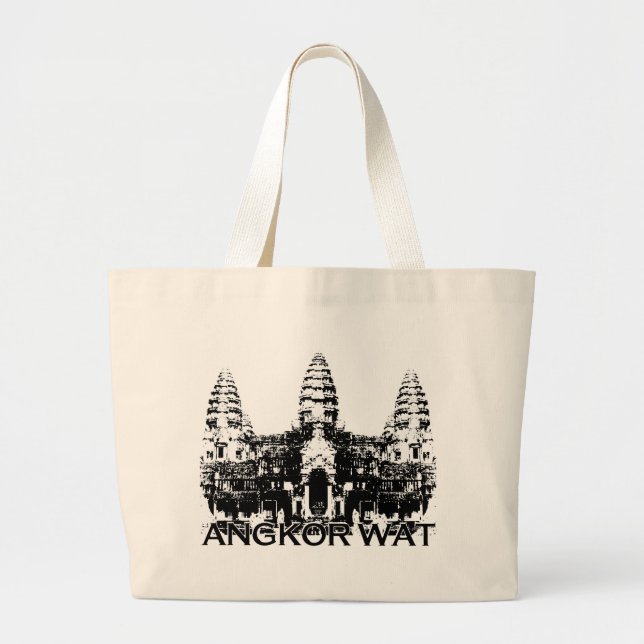 Bolsa Tote Grande Angkor Wat (Frente)