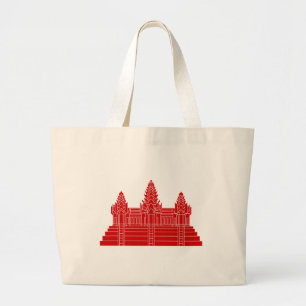Bolsa Tote Grande Angkor Wat Ver.2.0. Templo Khmer