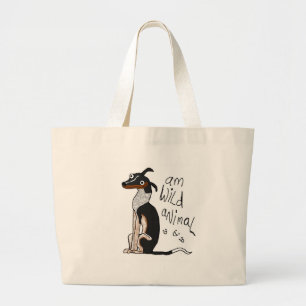 Bolsa Tote Grande Animal selvagem do Am