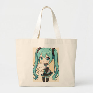 Bolsa Tote Grande Anime Totes bag 