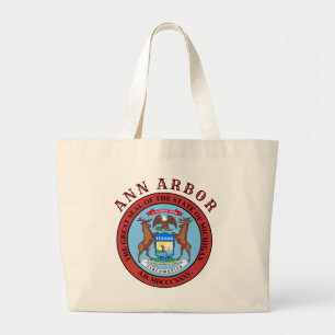 Bolsa Tote Grande Ann Arbor, Michigan