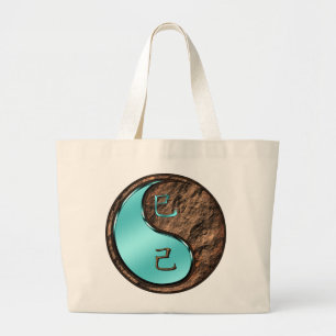 Bolsa Tote Grande Ano da Serpente da Terra