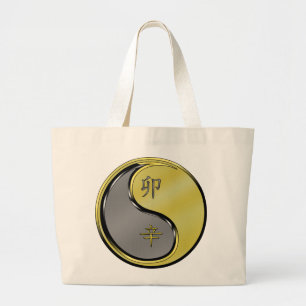 Bolsa Tote Grande Ano do Coelho de Metal